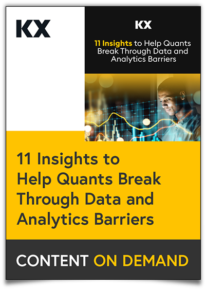 11 Insights to Help Quants Break Through Data and Analytics Barriers ...